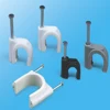China Wholesale Plastic Material and Circle Nail Wall Cable Clip