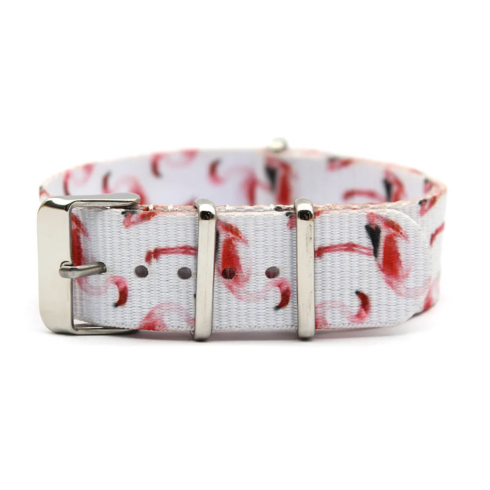 

Custom Different Graphic Flamingo Nato Strap