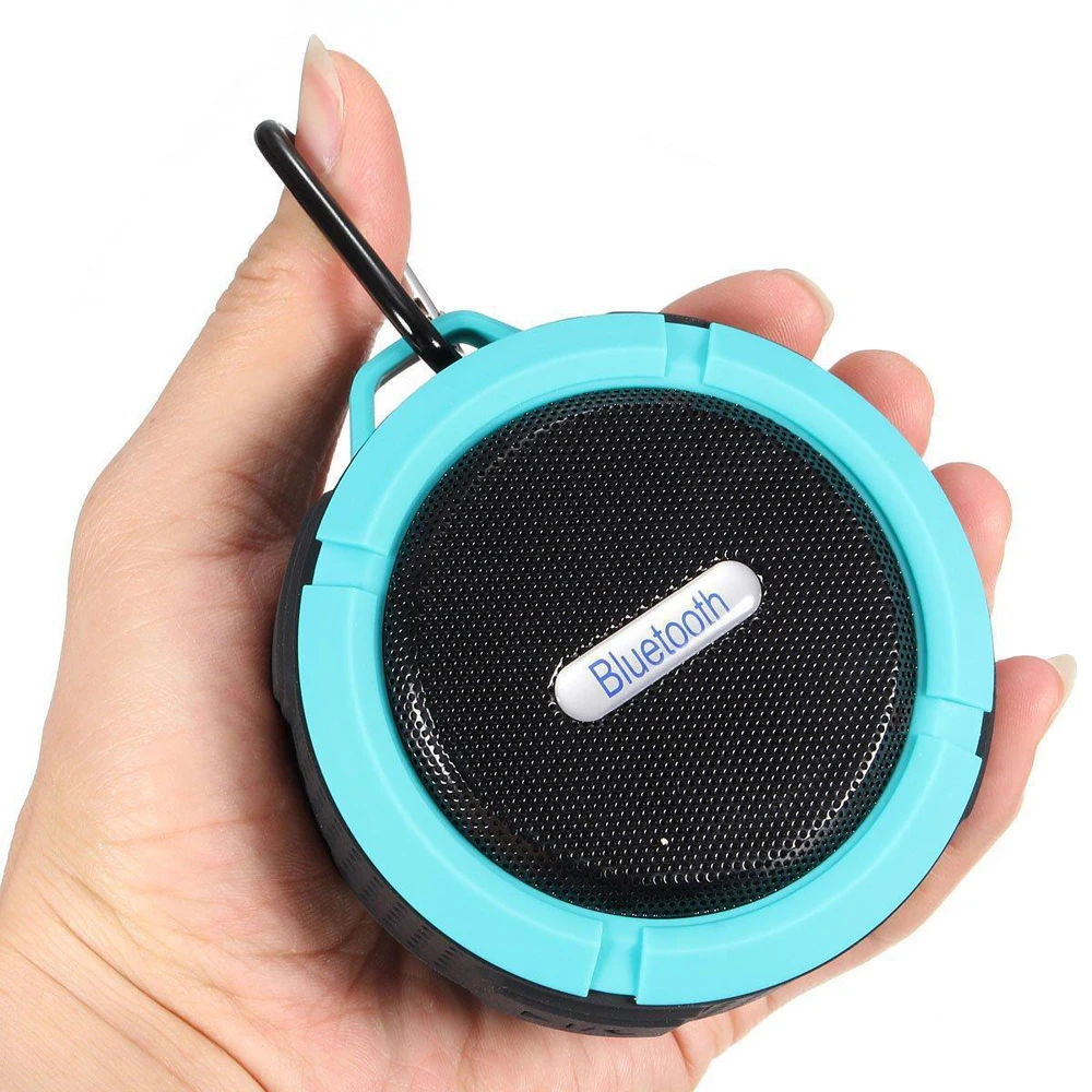 

Portable mini IP65 waterproof shower speaker with TF card, Color