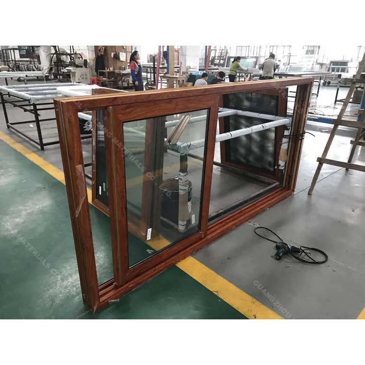 Wholesale good quality interior aluminum triple glaze sliding window design