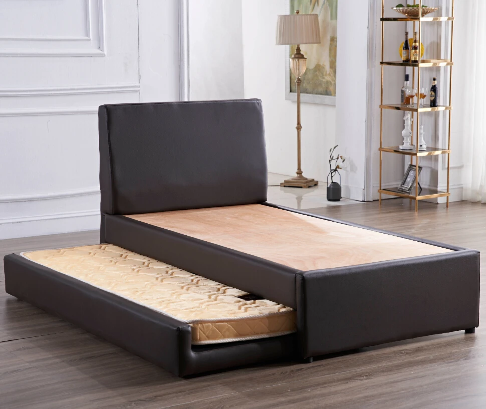 Venta al por mayor camas individuales de madera-Compre online los