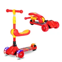 

scooter baby kids/2 in 1 kick scooter plastic/kids kick scooter