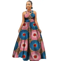

African New Design Sexy Party Evening Dresses Elegant Women African Dashiki Print Clothing for Women Africa Long Skirts WY2390