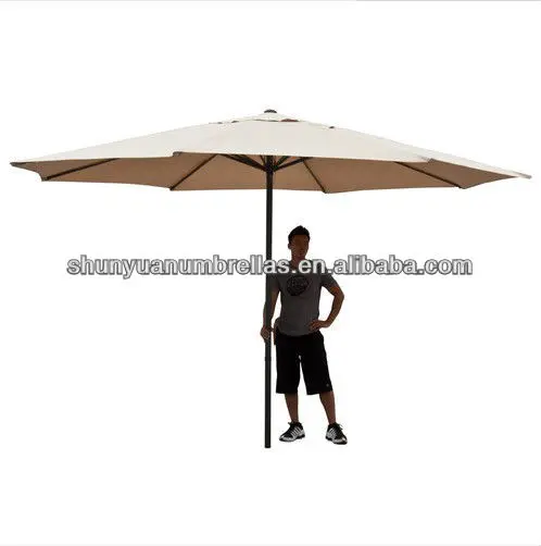 Cubierta De Aluminio Beige Para Sombrilla De Patio Exterior,Cubierta De