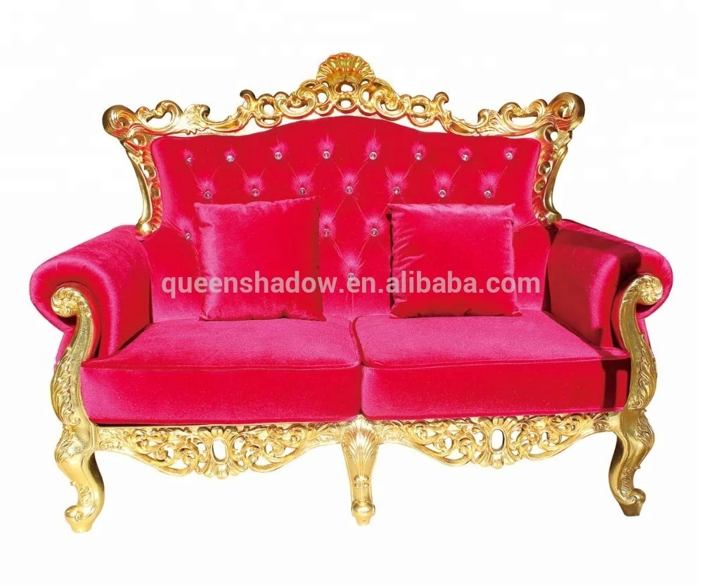 

kingshadow modern hair salon long waiting sofa