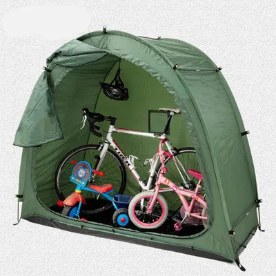 

Amazon Bicycle Tent Protective Waterproof Outdoor Storage Tent, Army green,black
