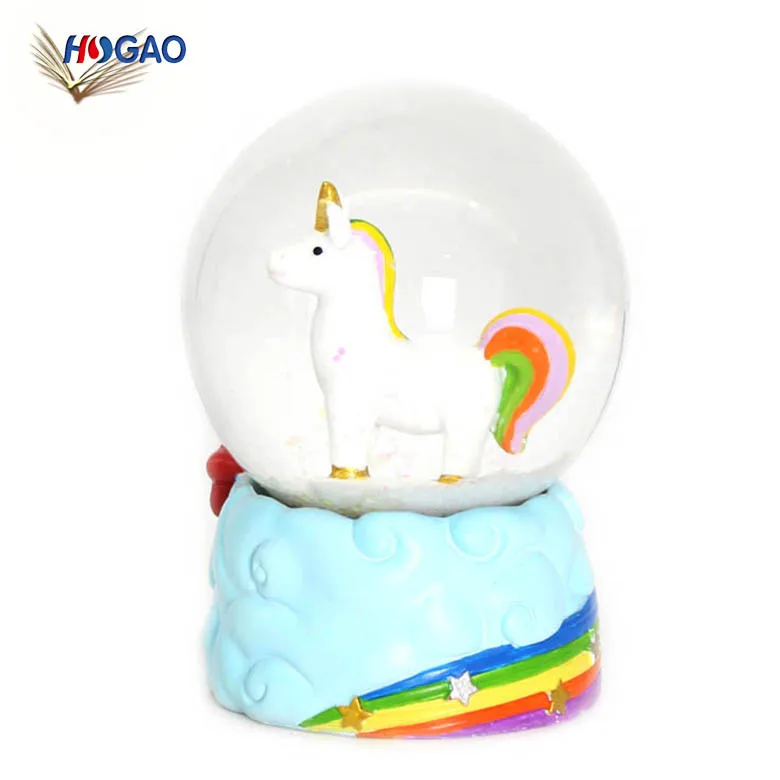 Horse Snow Globe With Light - Buy Horse Snow Globe,Carousel Horse Water