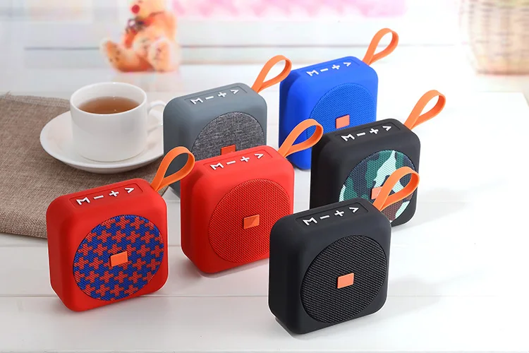 Factory Price Fabric Portable Handfree Wireless Bluetooth Speakers with FM Radio - ANKUX.COM