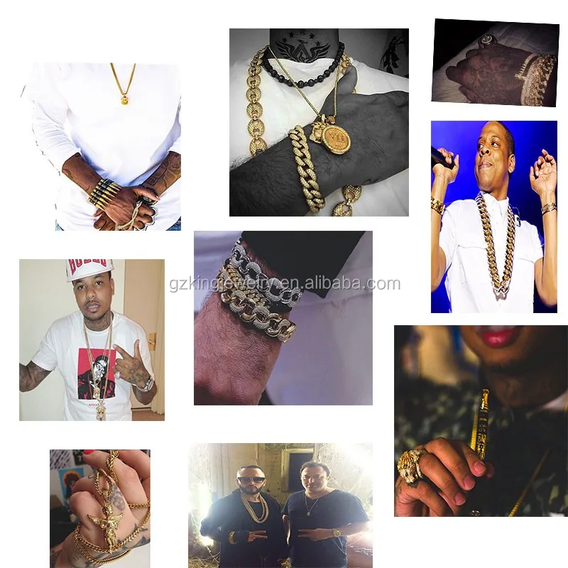 Hip hop Men's jewelry fashion silver 925 rings iced out zirconia male rings