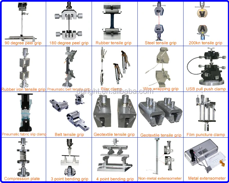 Digital Type Universal Pulling Tensile Testing Machine With Pull Push ...