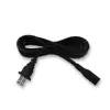Male Connector Ac Plug 110v Cable Flat Iron Us American Usa 2 Pin To IEC C7 Power Cord
