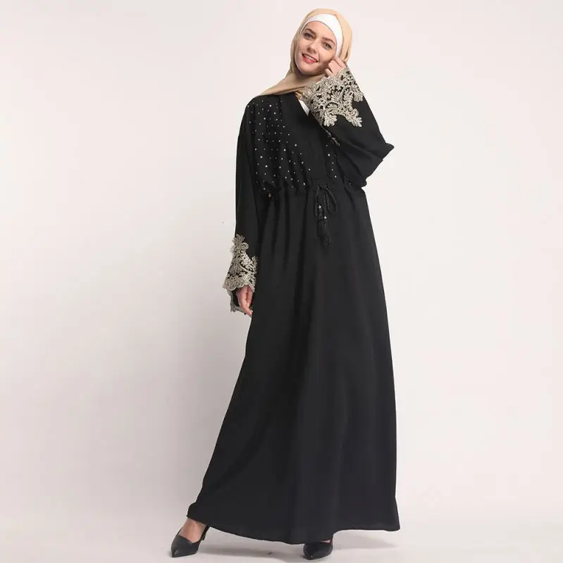 

Ramadan in 2019 dolman sleeves Butterfly pattern long sleeve maxi dress wholesale dubai design kaftan pakistan caftan