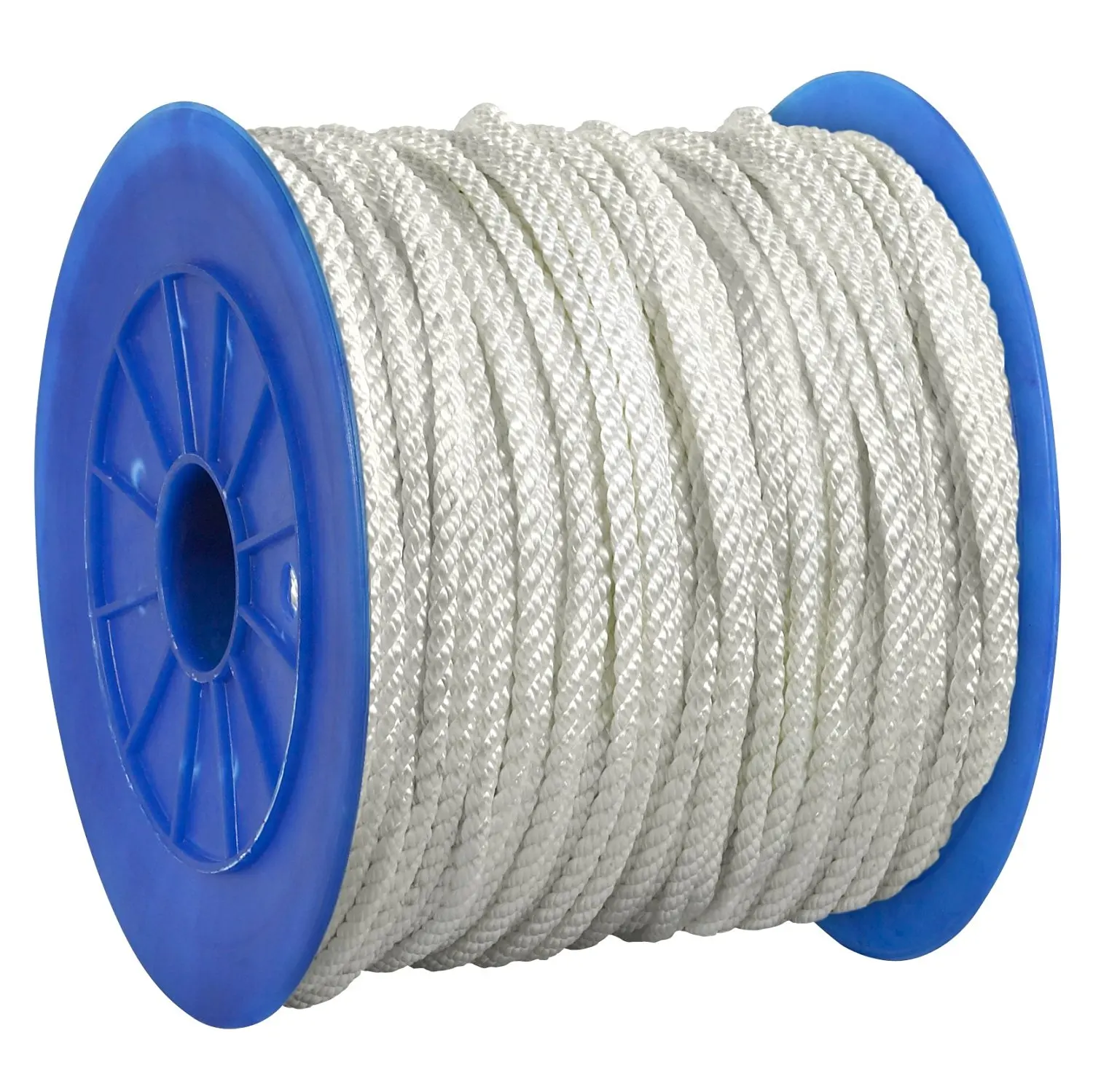 BLACK Utility Nylon Rope 3/8" x 50' Ft Tensile Strength Dock Line Paracord Tie Sporting Goods