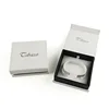 Luxury custom printing secure leather jade bracelet holder present box with magnetic closure