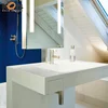 Joint seamless acrylic artificial sink solid surface stone veneer