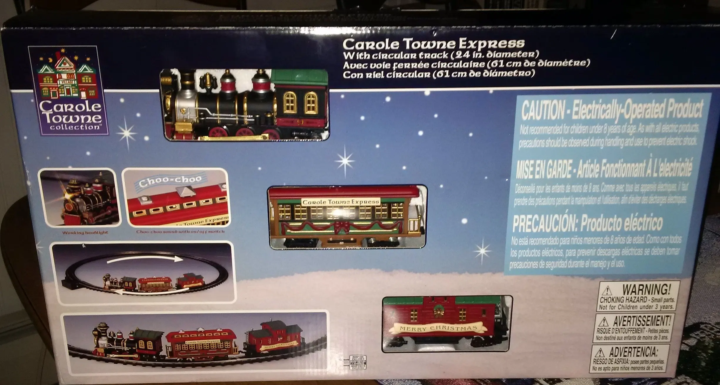 carole towne express train set