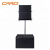 Active 15inch church line array loudspeaker+line array audio system is widely used