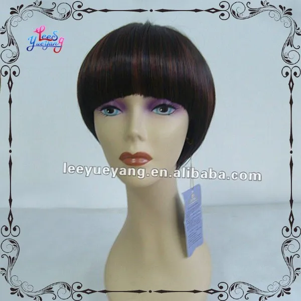 Chic Black Mushroom Hairstyle Wigs With Red Highlights Buy Mushroom Hairstyle Wigs Black Mushroom Hairstyle Wigs Mushroom Hairstyle Wigs With Red Highlights Product On Alibaba Com