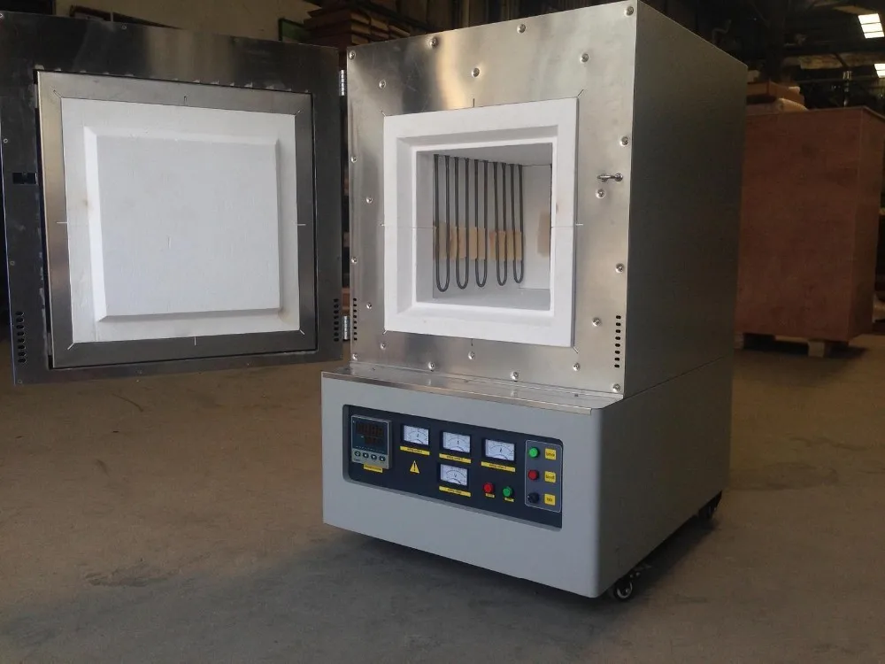 1600c Lab Sintering Box Muffle Furnace 200x200x200mm Price With Good