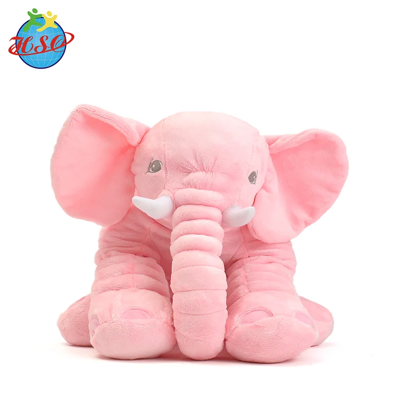 giant stuffed pink elephant