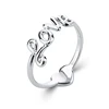 Long way jewelry Love Ring in silver Plated for love girls