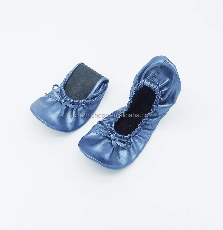 navy blue ballerina shoes