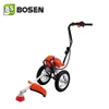 43cc Gasoline Hand Push Brush Cutter with Wheels (BC430P)