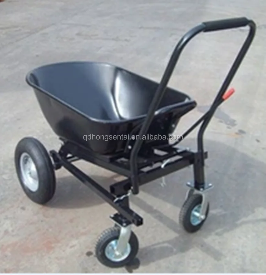 4-wheel Dumping Wheelbarrow Dump Cart - Buy 4 Wheel Dumping Wheelbarrow ...