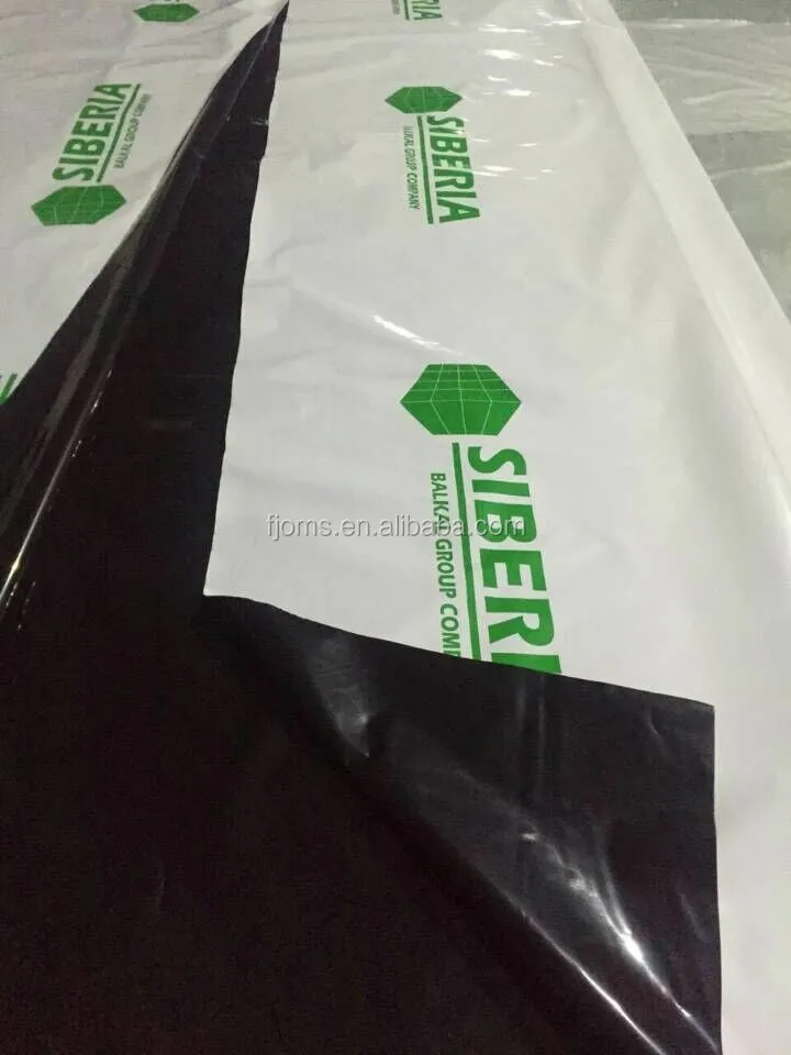 White and Black Polyethylene Lumber Shrink Wrap Supplier