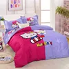 100% cotton cartoon digital printed bedsheet for Children