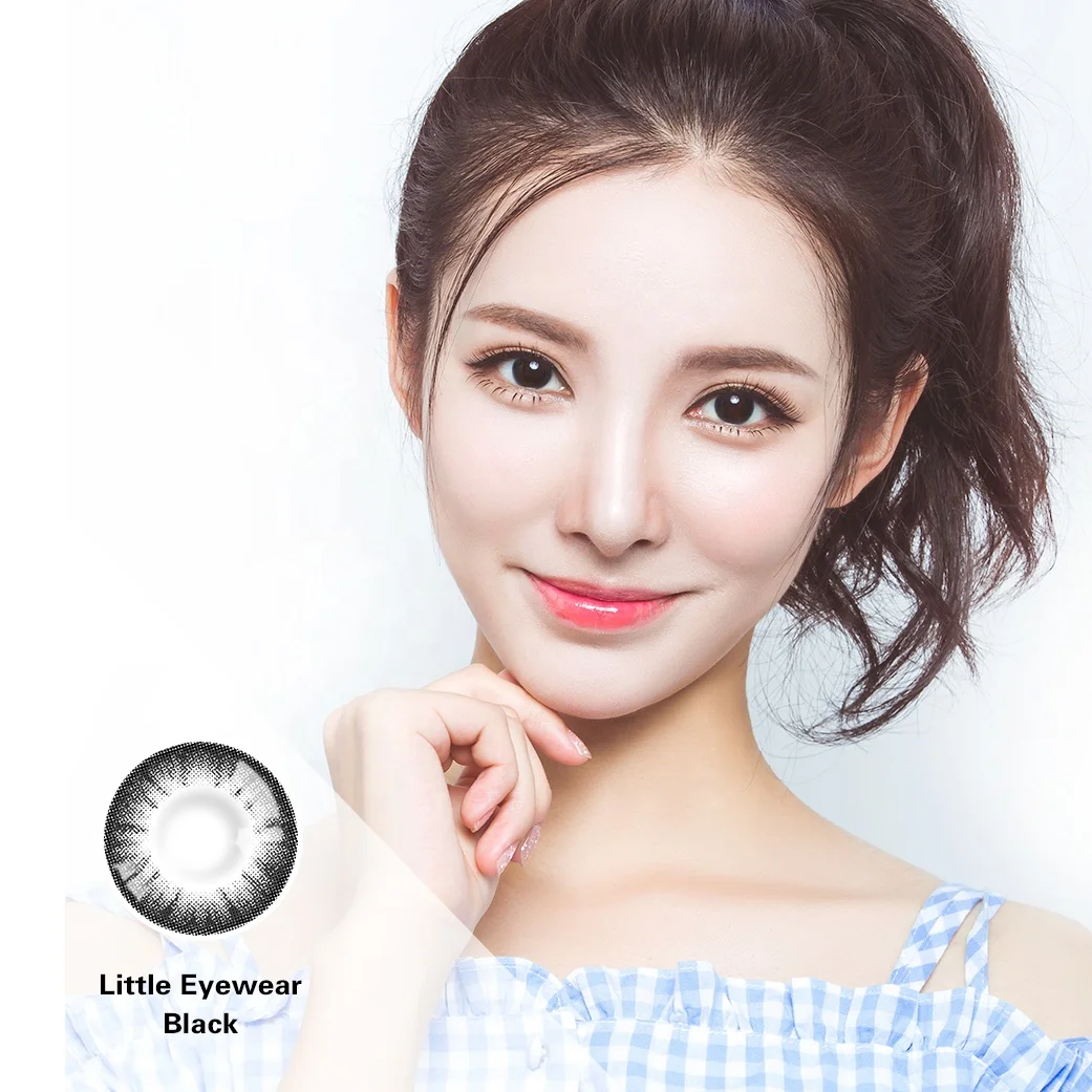 

Realcon Yearly Disposal Big Eyes Cosmetic Color Contact Lens Factory, 2 colors