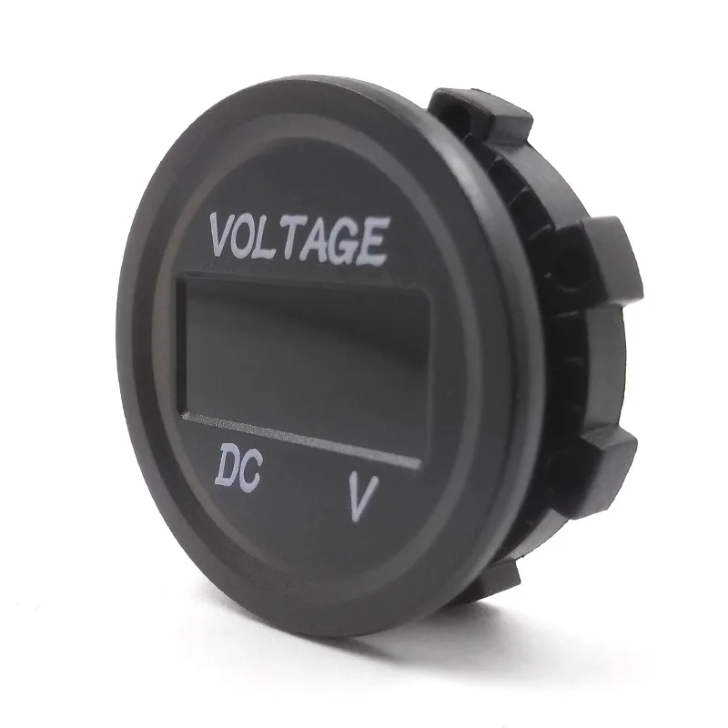 
Voltage 5-48V Car Motorcycle LED DC Digital Display Voltmeter Waterproof Meter 