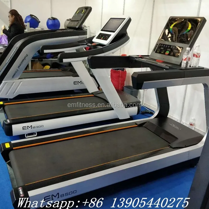 Em8400 New Fitness Club Treadmill,Max Power 7hp Motor Rated Power