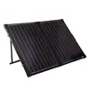 100% Full Charging by Sunlight 110w all black Portable Foldable Solar Charger solar panel phone charger