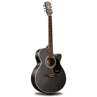 

Andrew 40 inch shells edge students black guitar
