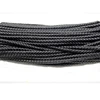 Top Level Quality Jewelry DIY Making Black Nappa 5mm Braided Leather Cord