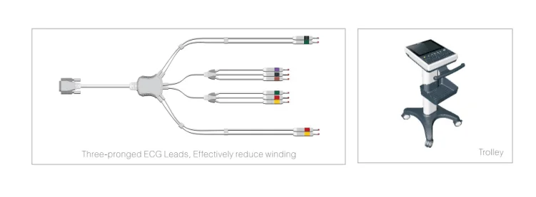 Portable 12 Channel ECG machines mac compatible