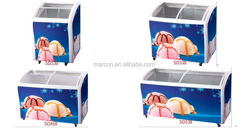 100l Mini Ice Cream Display Freezer Buy Mini Ice Cream Display