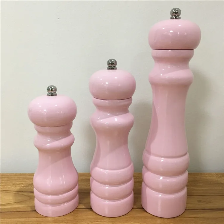 Pink pepper mill grinder 5
