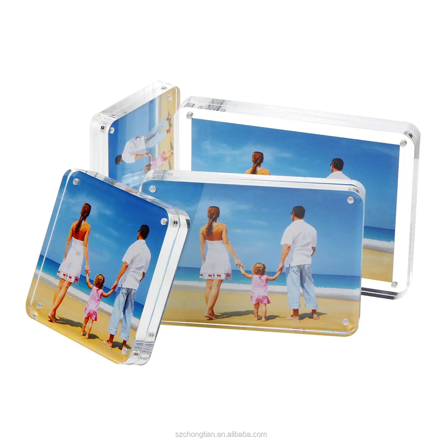 Clear Table Top Double Sided 6x8 Acrylic Photo Frame Art Frames Frames Buy 6x8 Frame