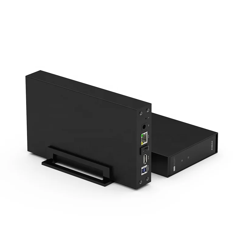 

Blueendless Qnap NAS Storage Server 3.5inch USB3.0 SATA HDD NAS Enclosure, Black