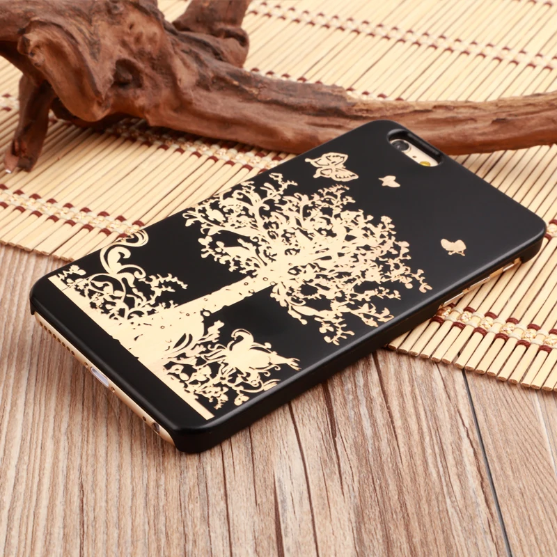 

China Newest Mobile Phone Accessories Mobile Wood Phone Case for iPhone 7, Black