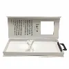 Quality first gift box packaging with window