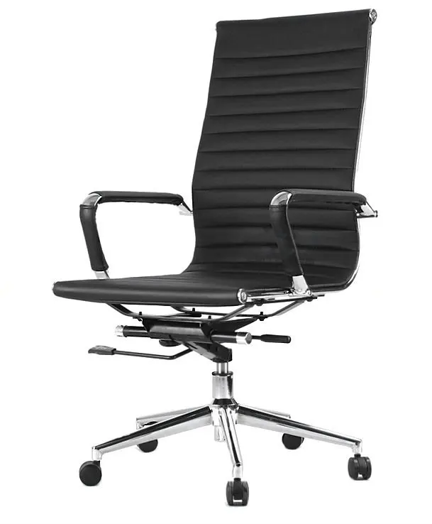 E906 Hot Sale Small Computer Chair Leather Office Desk Chair
