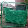 Chain Link Metal Wire Woven Netting / Outdoor chain link fence