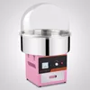 Brand New Electric commercial cotton candy machine with cover