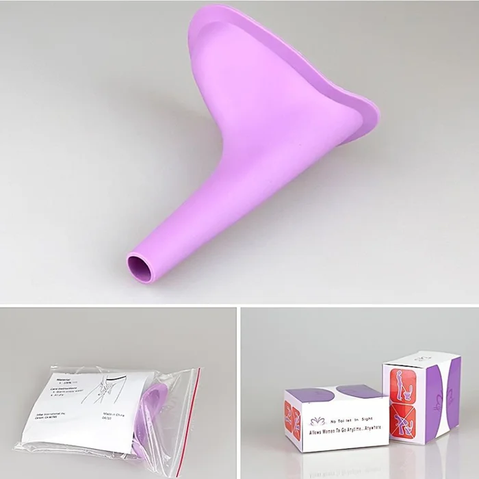 Female Urinal Pee Funnel Girl Stand Up Camping Portable Sports New ...