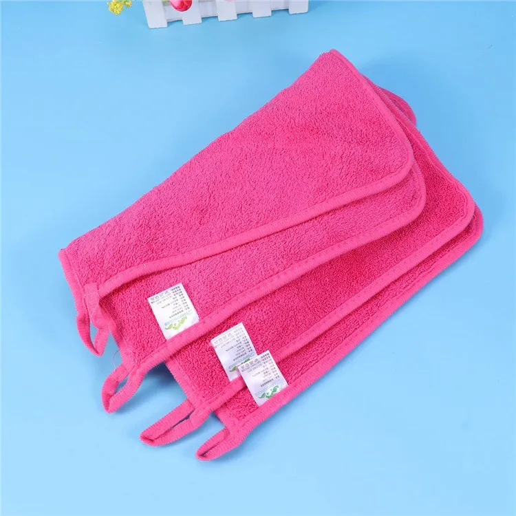 Hanging Hand Towels Thickened Microfiber Coral Fleece Absorbent Fast Dry Towel Soft Dish Wipe Cloth for Home Kitchen Bathroom
