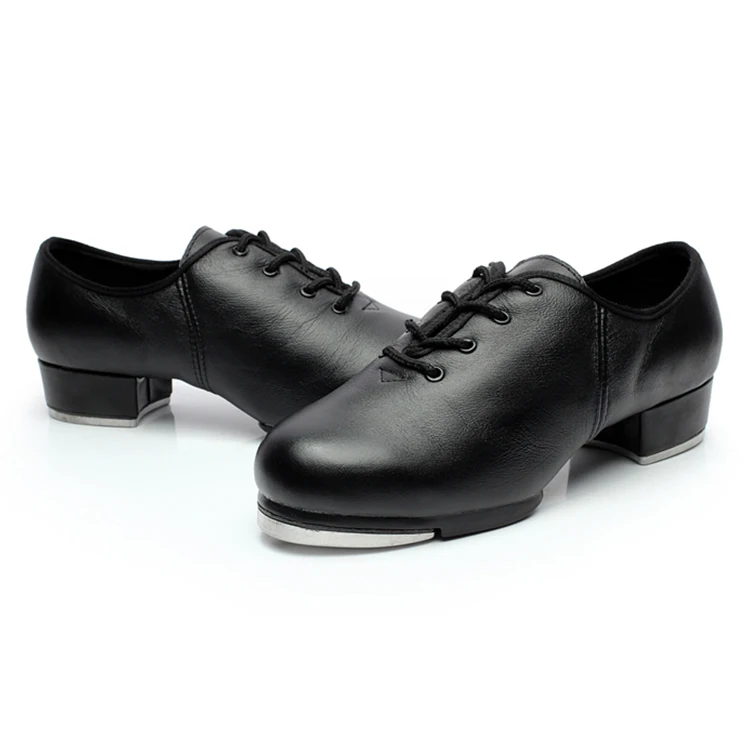 
Wholesale Professional High Quality Cow Leather Durable Mens Tap Shoes 