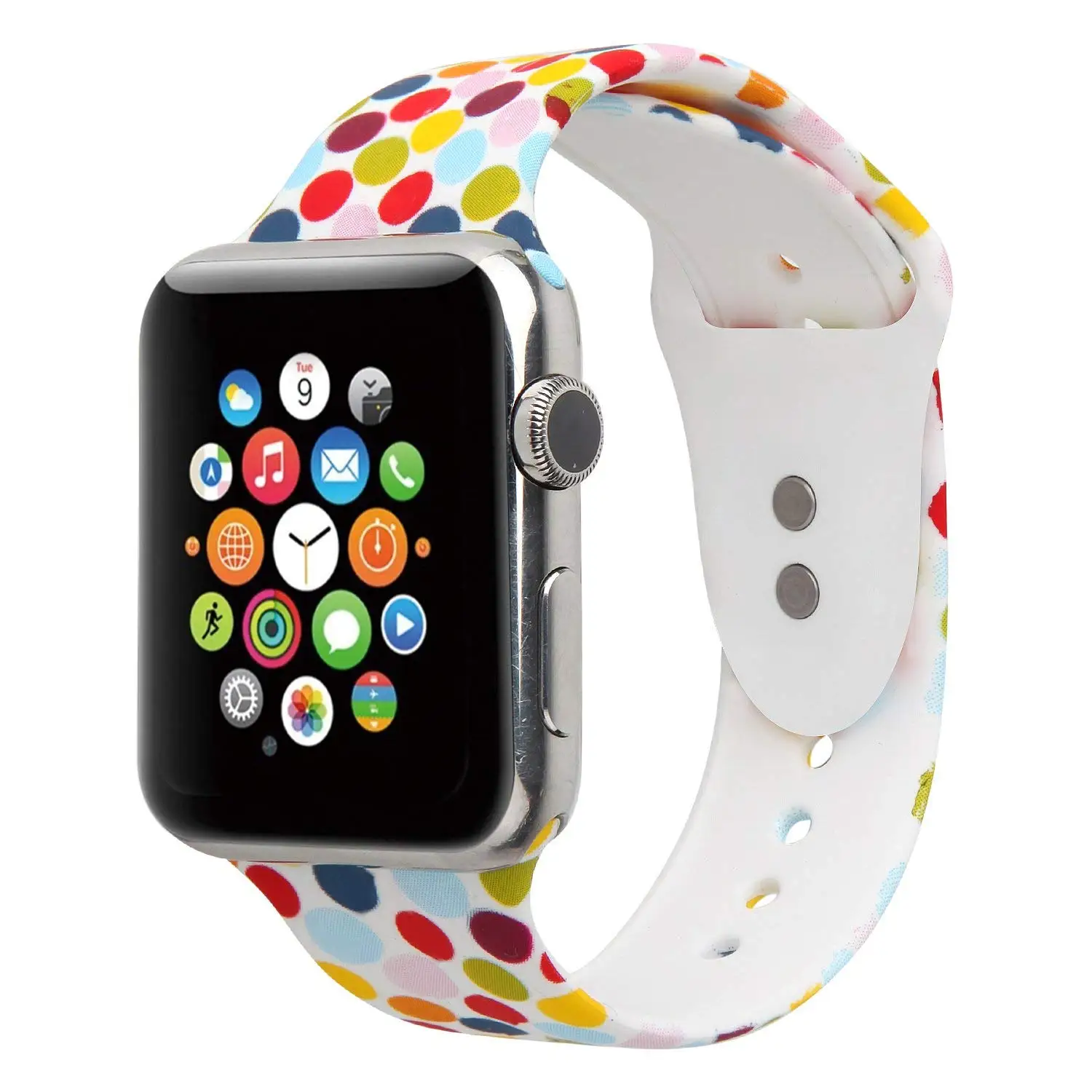 

For Apple Watch Band, For Apple Watch Silicone Watch Band Soft Rubber Strap, Many colors for your choice